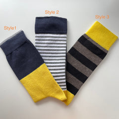 3 Pair Colorful Socks Cotton Colorful Socks Funny Patterned Socks Unisex Adult Socks Gift for Him or Her Wedding Socks Gift Set Cute Socks