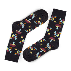 Mushroom Socks Groomsmen Socks Funny Socks Custom Socks for Womens Men Socks Mushroom Cute Socks Men Socks