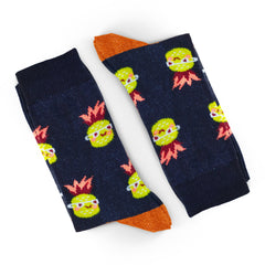 Pineapple Socks for Women and Men Premium Cotton Socks Gift Colorful Funny Custom Socks for Tennis , Golf Socks for Funny Adults