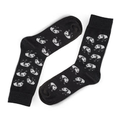 3 Pair Socks Set  Novelty Socks Cool Panda Socks Penguin Cotton Socks Animal Socks Gift for Her Colorful Socks Cute Design Socks Unisex Sock