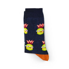 Pineapple Socks for Women and Men Premium Cotton Socks Gift Colorful Funny Custom Socks for Tennis , Golf Socks for Funny Adults