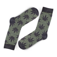 Funny Socks Birthday Gift Set 6 Pack Cannabis Socks Groomsmen Gift Unisex Adult Socks Marijuana Socks Custom Socks Men & Women Funny Socks