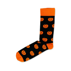 Thanksgiving Socks - Pumpkin Socks - Halloween Funny Socks Gift Socks Merry Christmas Gift for Adults Cotton Socks - Groomsmen Socks