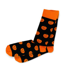 Thanksgiving Socks - Pumpkin Socks - Halloween Funny Socks Gift Socks Merry Christmas Gift for Adults Cotton Socks - Groomsmen Socks