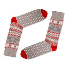 Christmas Socks Gift Deer Socks Funny Socks  Merry Christmas Gift for Adults Cotton Socks Warm Socks Gift for Her Holiday Christmas gifts