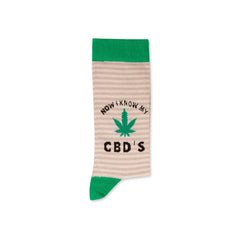 CBD Socks Now I Know My CBD'S Weed Socks Cannabis Socks Marijuana Socks 420 Socks Birthday Gift Socks Cotton Socks Pattern Socks Funny Socks