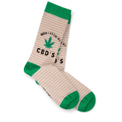 CBD Socks Now I Know My CBD'S Weed Socks Cannabis Socks Marijuana Socks 420 Socks Birthday Gift Socks Cotton Socks Pattern Socks Funny Socks