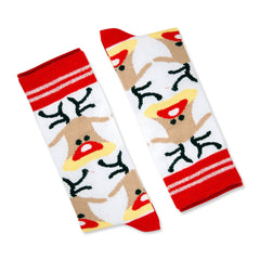 Socks for Women Christmas Gift Men Funny Socks 4 Pair Gift Christmas Socks Set for Women & Men Gift Adults Thick Cotton Socks Holiday Gift