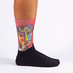 Picasso Women Socks for Painting Lovers, Woman by the Window Cool Socks Elegant Gifts for Her Birthday Unique Socks Gift for Her Christmas