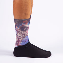 Astronaut Socks for Him Astronomy Gifts Space Lover Gifted Personal Sock for College Friends Gift, Moon Men Feet Socks for Christmas Gifts