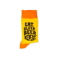 Eat Sleep Beer Repeat Socks Cotton Socks Funny Socks Pattern Socks Unisex Socks Custom Socks Birthday Socks Gift Socks for Her & Him