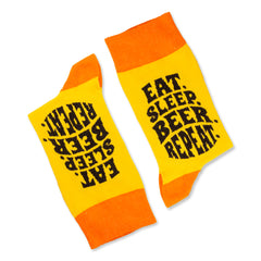 Eat Sleep Beer Repeat Socks Cotton Socks Funny Socks Pattern Socks Unisex Socks Custom Socks Birthday Socks Gift Socks for Her & Him